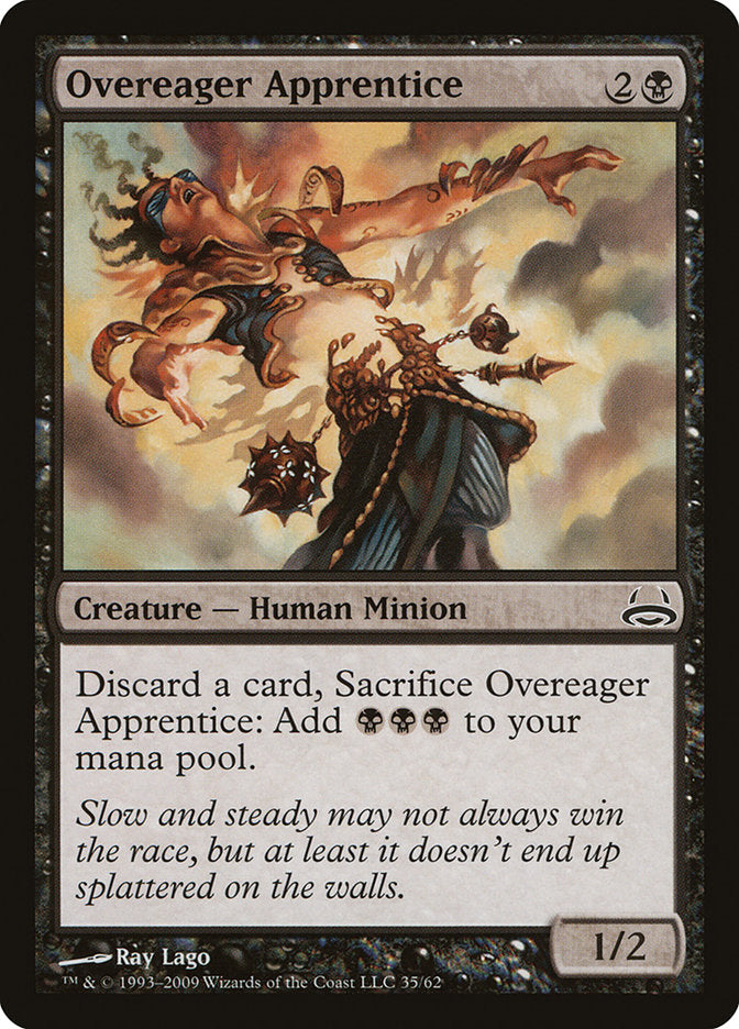 Overeager Apprentice [Duel Decks: Divine vs. Demonic] | Anubis Games and Hobby