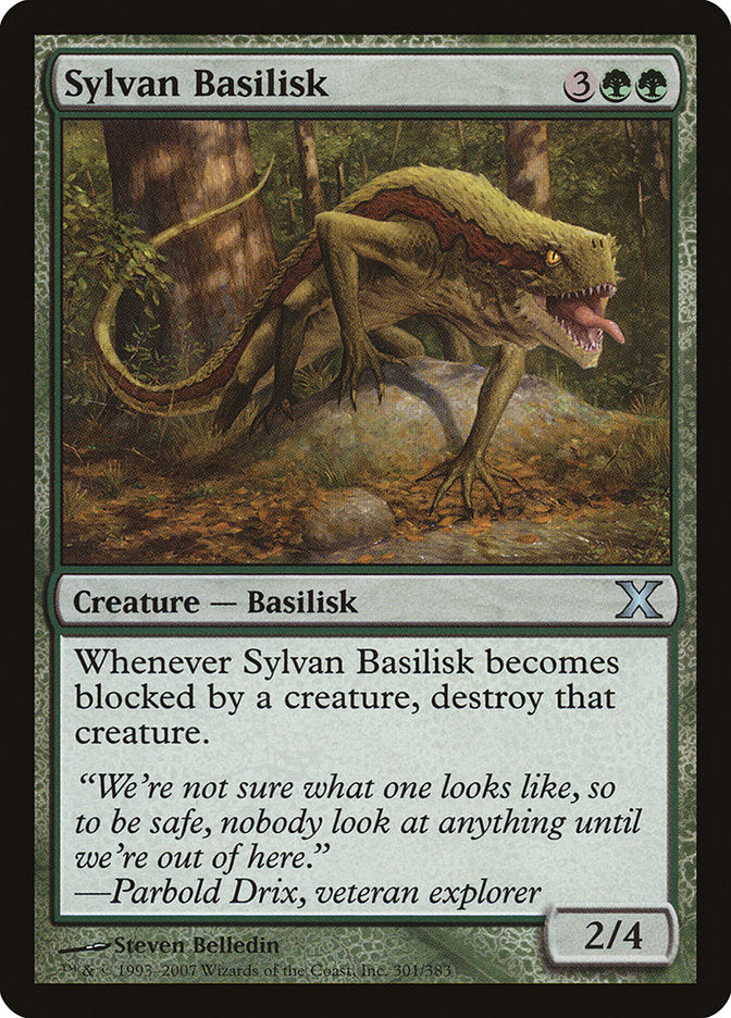 Sylvan Basilisk [Tenth Edition] | Anubis Games and Hobby