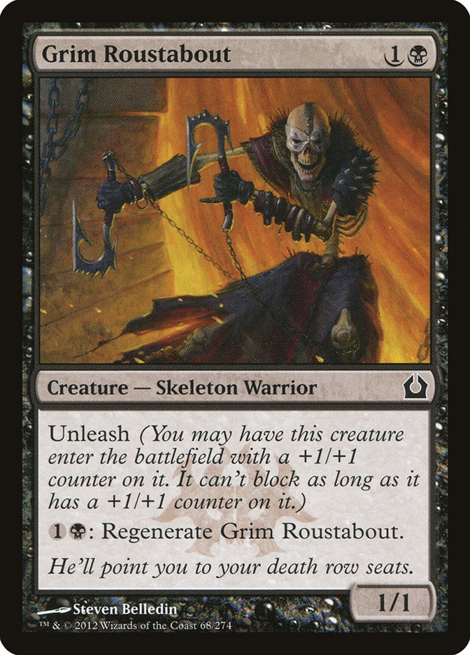 Grim Roustabout [Return to Ravnica] | Anubis Games and Hobby