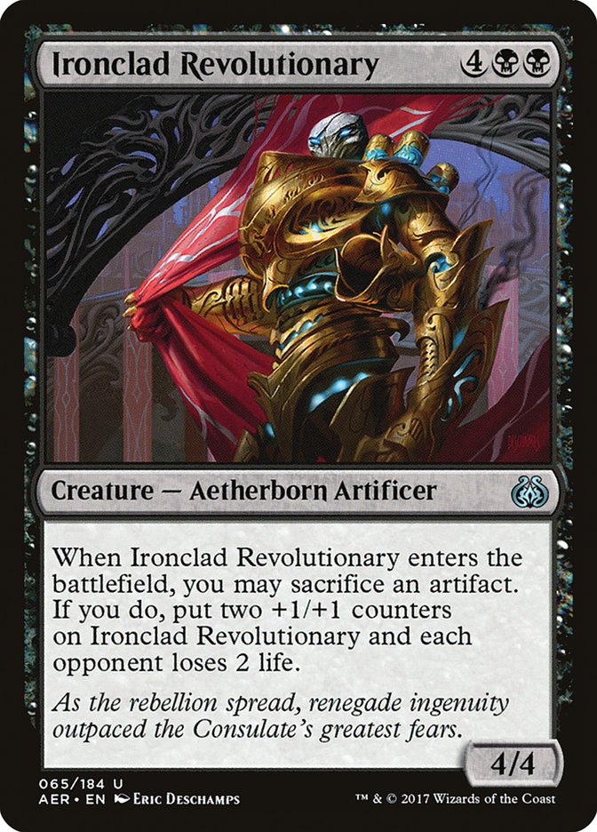 Ironclad Revolutionary [Aether Revolt] | Anubis Games and Hobby