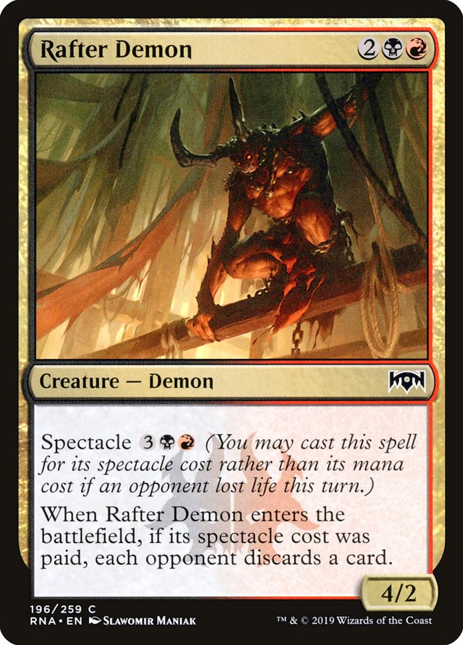 Rafter Demon [Ravnica Allegiance] | Anubis Games and Hobby