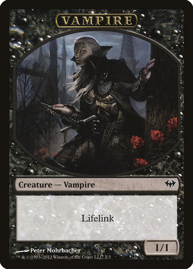 Vampire Token [Dark Ascension Tokens] | Anubis Games and Hobby