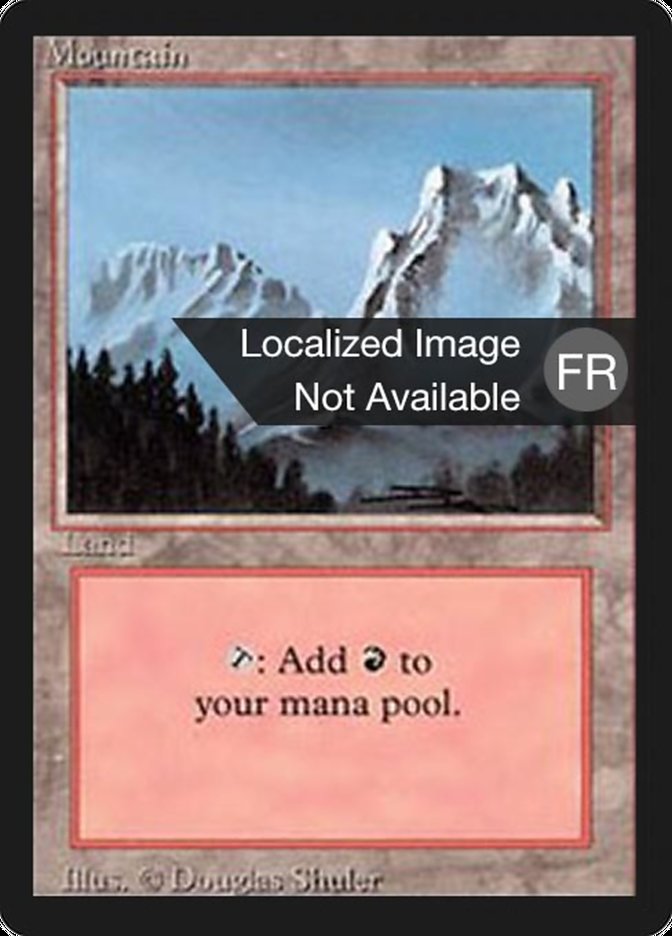 Mountain (B) [Foreign Black Border] | Anubis Games and Hobby