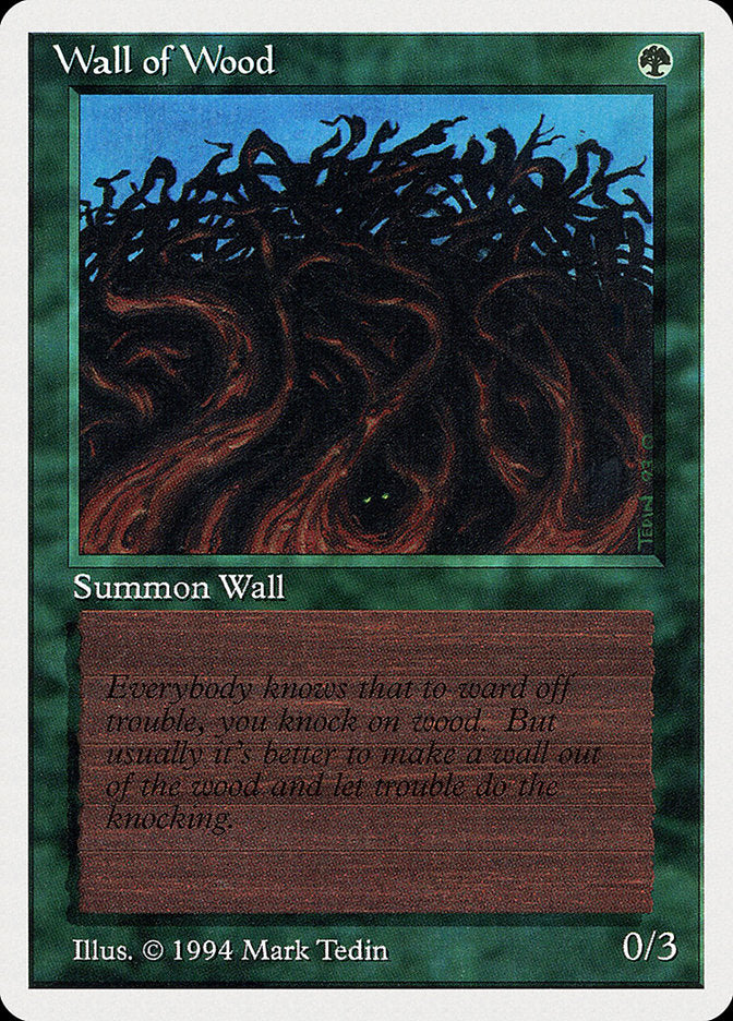 Wall of Wood [Summer Magic / Edgar] | Anubis Games and Hobby