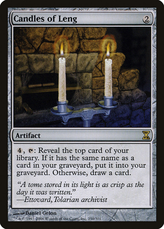 Candles of Leng [Time Spiral] | Anubis Games and Hobby