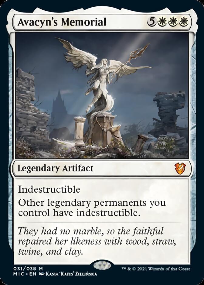 Avacyn's Memorial [Innistrad: Midnight Hunt Commander] | Anubis Games and Hobby