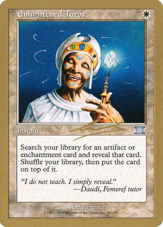 Enlightened Tutor - 2000 Nicolas Labarre (6ED) [World Championship Decks 2000] | Anubis Games and Hobby