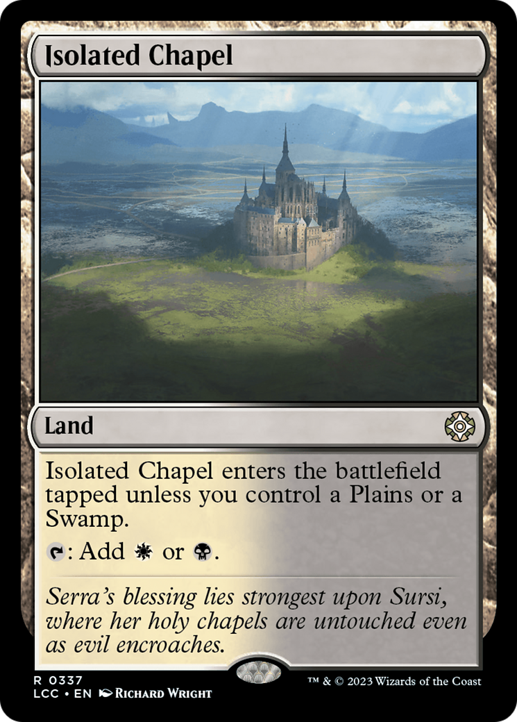 Isolated Chapel [The Lost Caverns of Ixalan Commander] | Anubis Games and Hobby