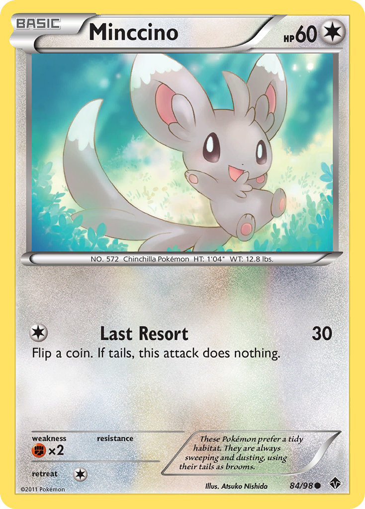 Minccino (84/98) [Black & White: Emerging Powers] | Anubis Games and Hobby