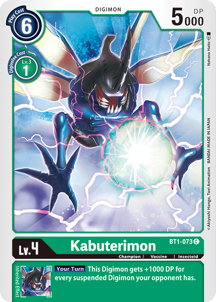 Kabuterimon [BT1-073] [Release Special Booster Ver.1.0] | Anubis Games and Hobby