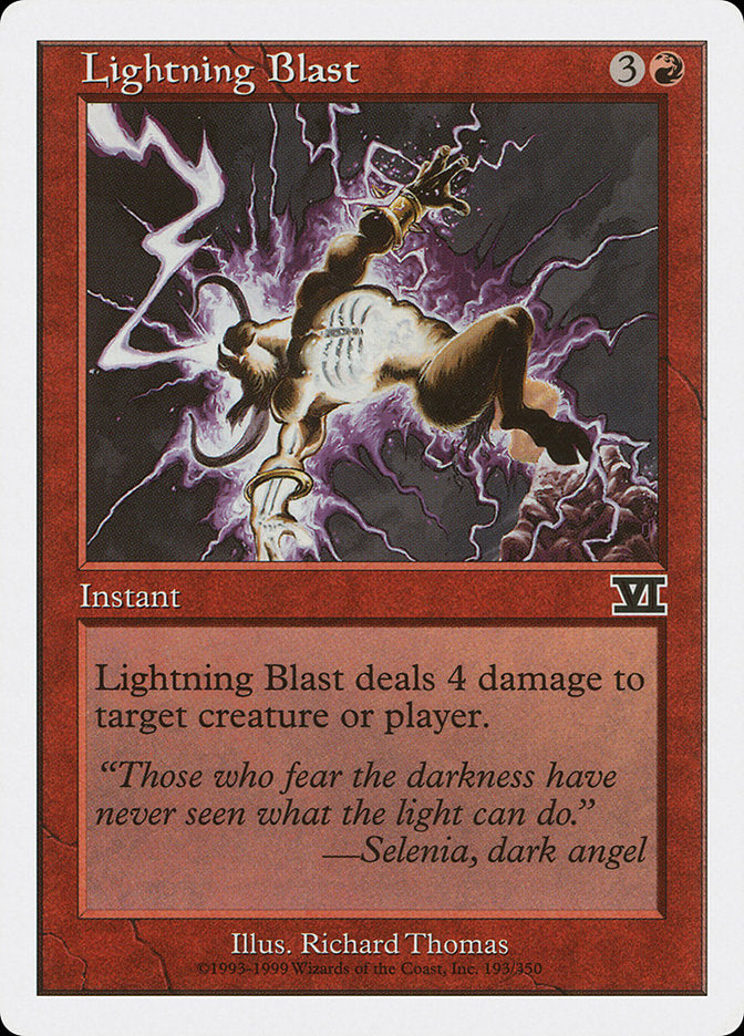 Lightning Blast [Classic Sixth Edition] | Anubis Games and Hobby
