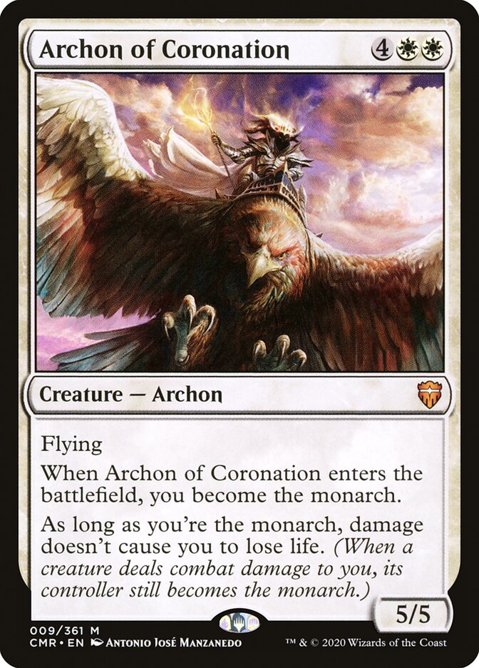 Archon of Coronation [Commander Legends] | Anubis Games and Hobby