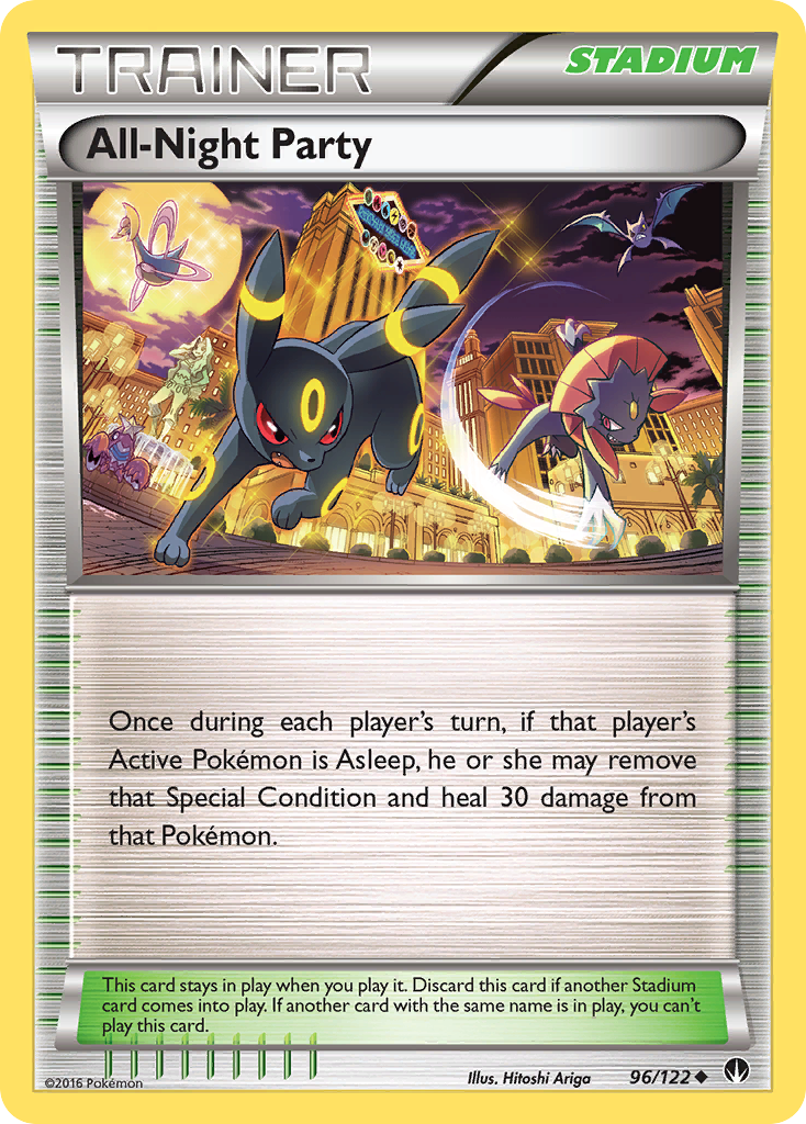 All-Night Party (96/122) [XY: BREAKpoint] | Anubis Games and Hobby