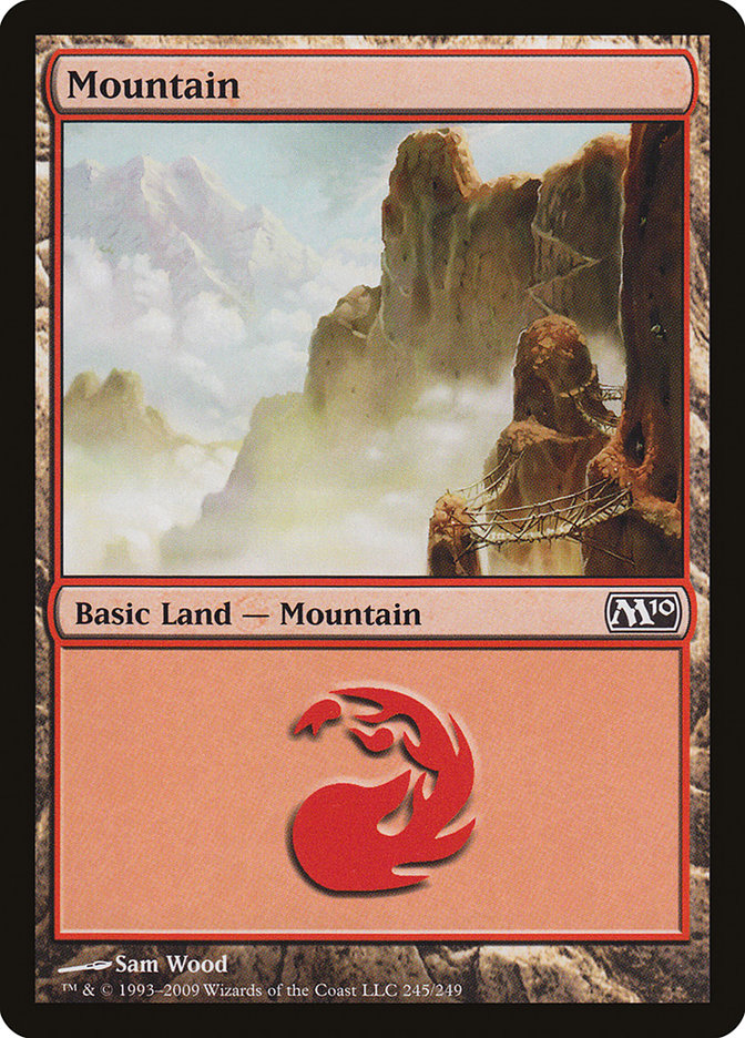 Mountain (245) [Magic 2010] | Anubis Games and Hobby