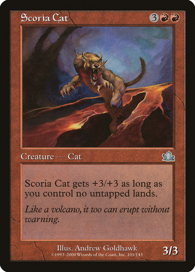 Scoria Cat [Prophecy] | Anubis Games and Hobby