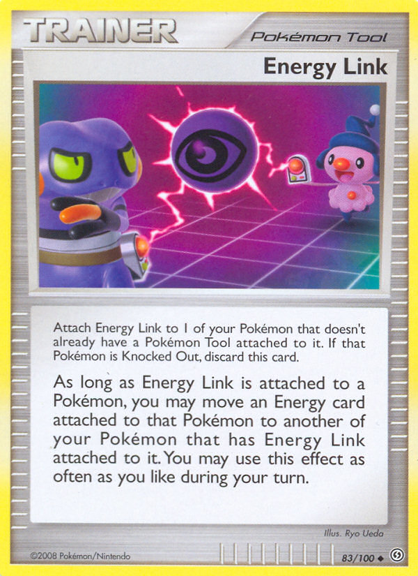 Energy Link (83/100) [Diamond & Pearl: Stormfront] | Anubis Games and Hobby