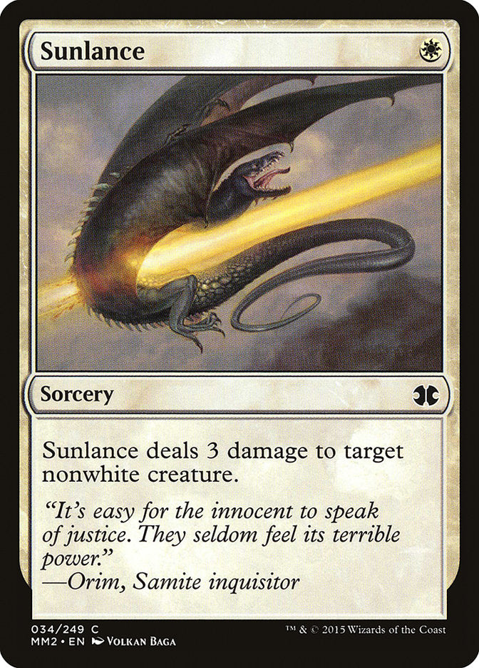 Sunlance [Modern Masters 2015] | Anubis Games and Hobby