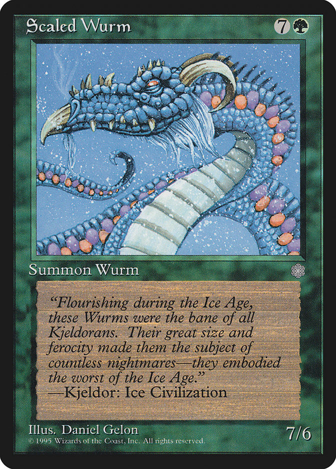 Scaled Wurm [Ice Age] | Anubis Games and Hobby