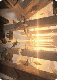 Skyclave Basilica Art Card [Zendikar Rising Art Series] | Anubis Games and Hobby