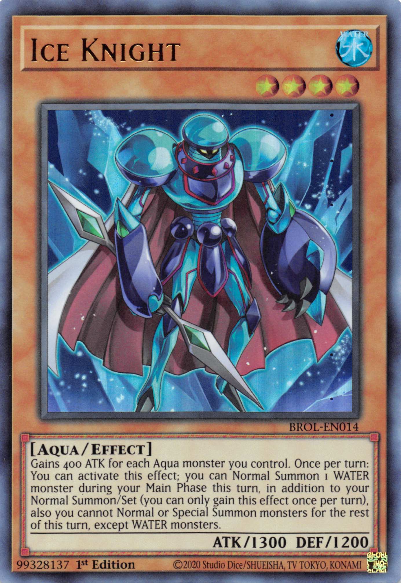 Ice Knight [BROL-EN014] Ultra Rare | Anubis Games and Hobby