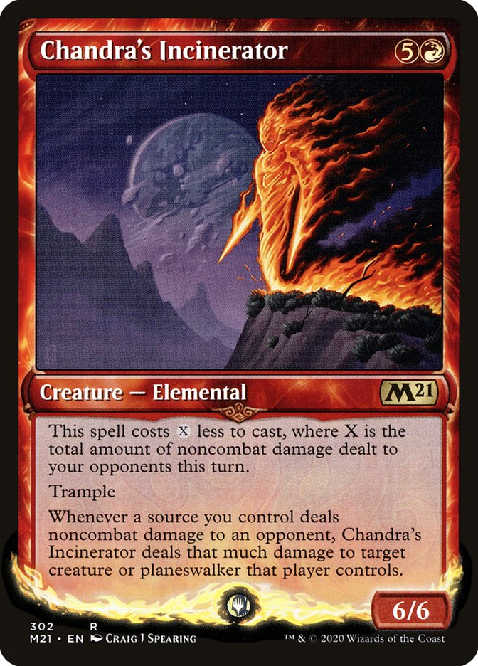 Chandra's Incinerator (Showcase) [Core Set 2021] | Anubis Games and Hobby