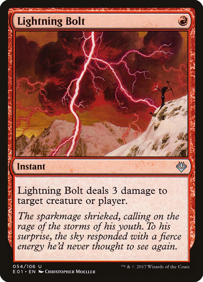 Lightning Bolt [Archenemy: Nicol Bolas] | Anubis Games and Hobby