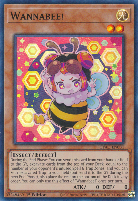 Wannabee! [CYAC-EN031] Super Rare | Anubis Games and Hobby