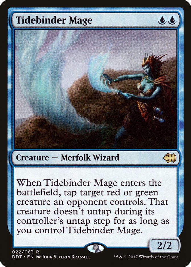 Tidebinder Mage [Duel Decks: Merfolk vs. Goblins] | Anubis Games and Hobby