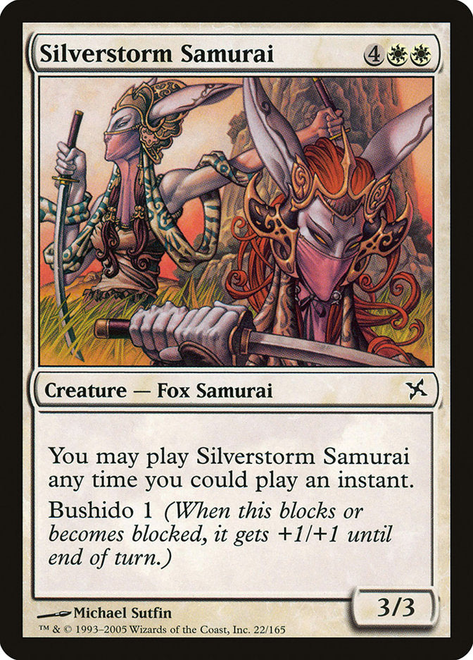 Silverstorm Samurai [Betrayers of Kamigawa] | Anubis Games and Hobby