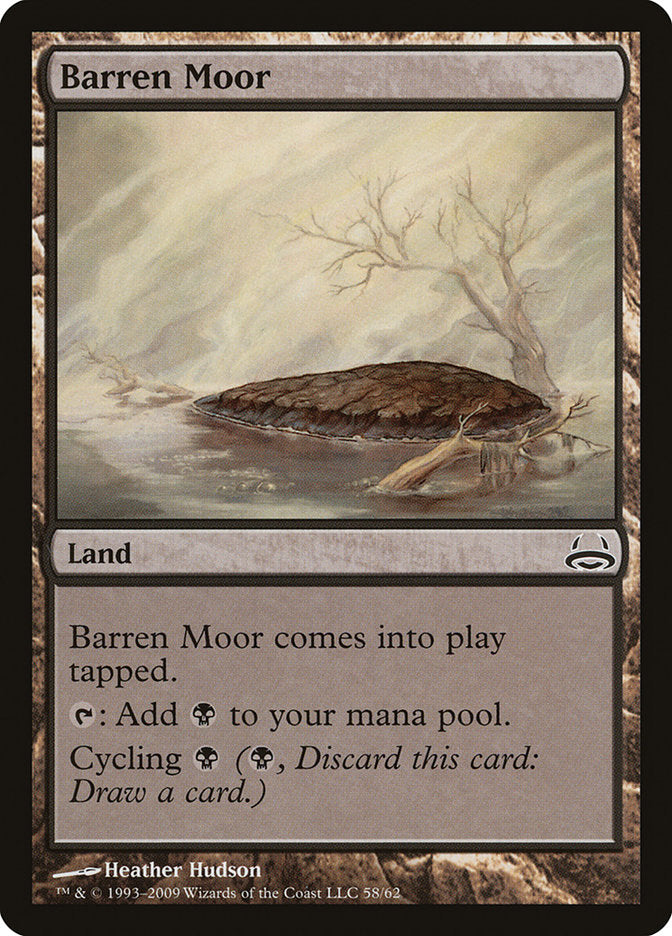 Barren Moor [Duel Decks: Divine vs. Demonic] | Anubis Games and Hobby