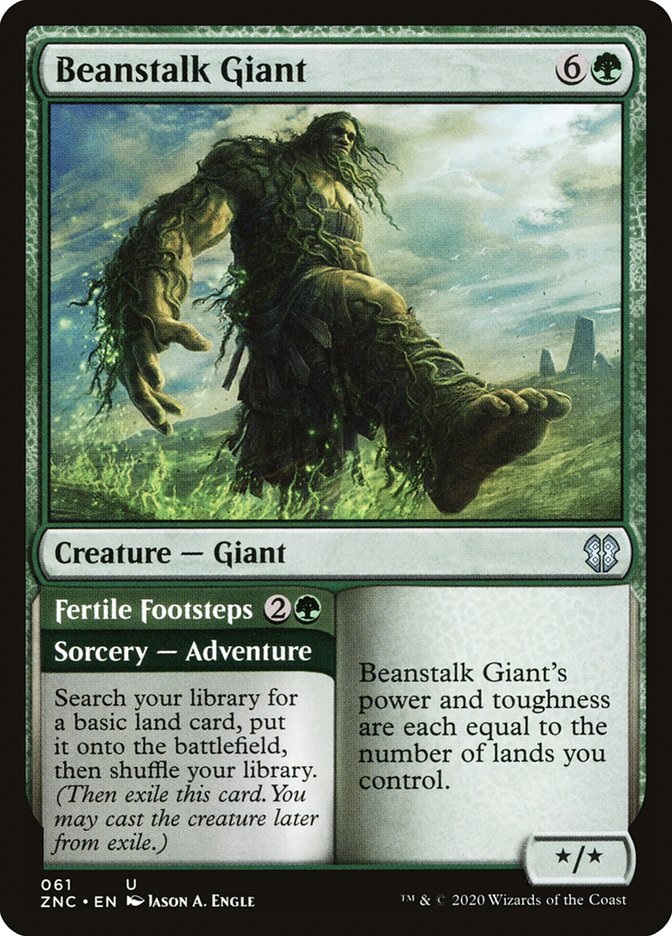 Beanstalk Giant [Zendikar Rising Commander] | Anubis Games and Hobby
