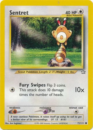 Sentret (71/111) [Neo Genesis Unlimited] | Anubis Games and Hobby