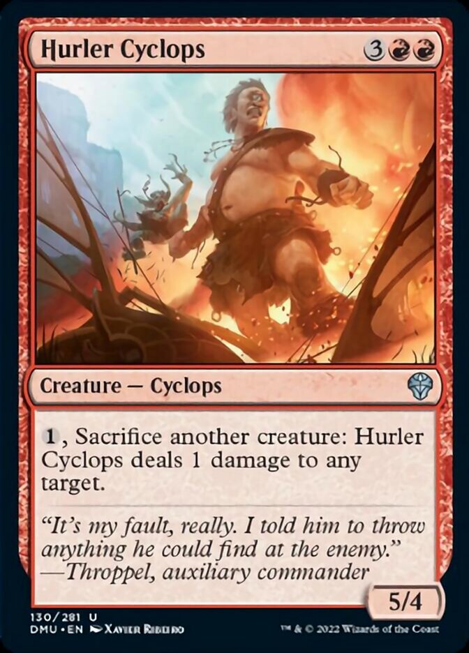 Hurler Cyclops [Dominaria United] | Anubis Games and Hobby