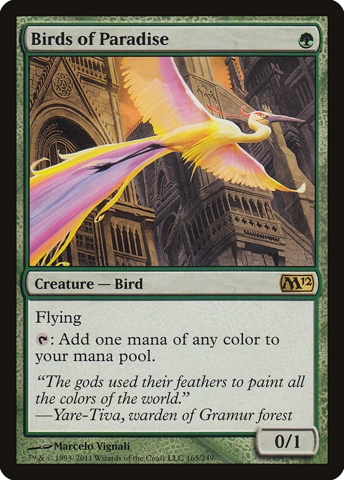 Birds of Paradise [Magic 2012] | Anubis Games and Hobby