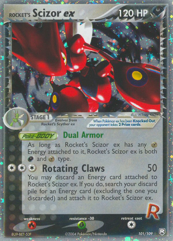 Rocket's Scizor ex (101/109) [EX: Team Rocket Returns] | Anubis Games and Hobby