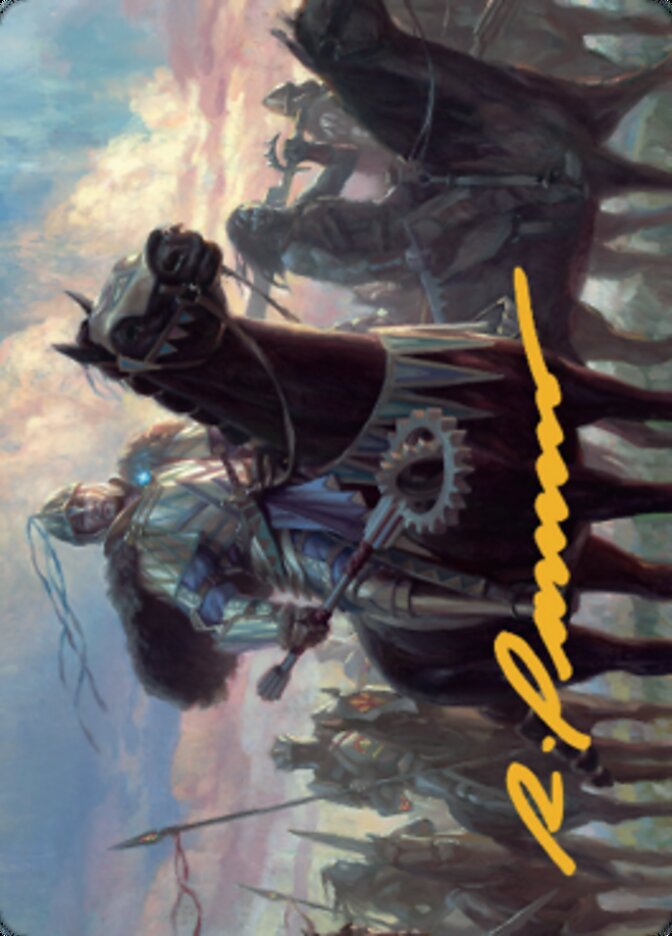 Shanid, Sleepers' Scourge Art Card (Gold-Stamped Signature) [Dominaria United Art Series] | Anubis Games and Hobby