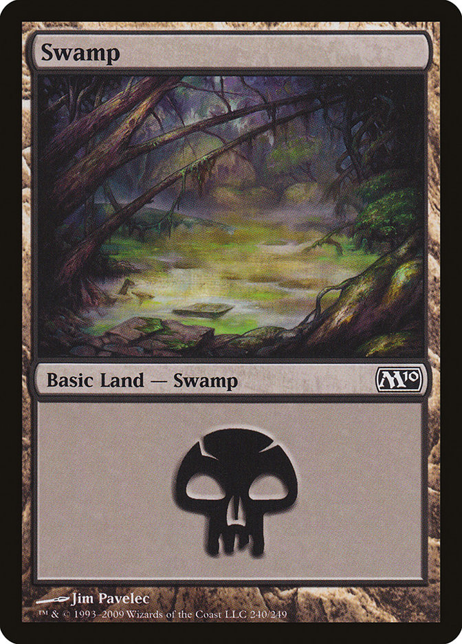 Swamp (240) [Magic 2010] | Anubis Games and Hobby