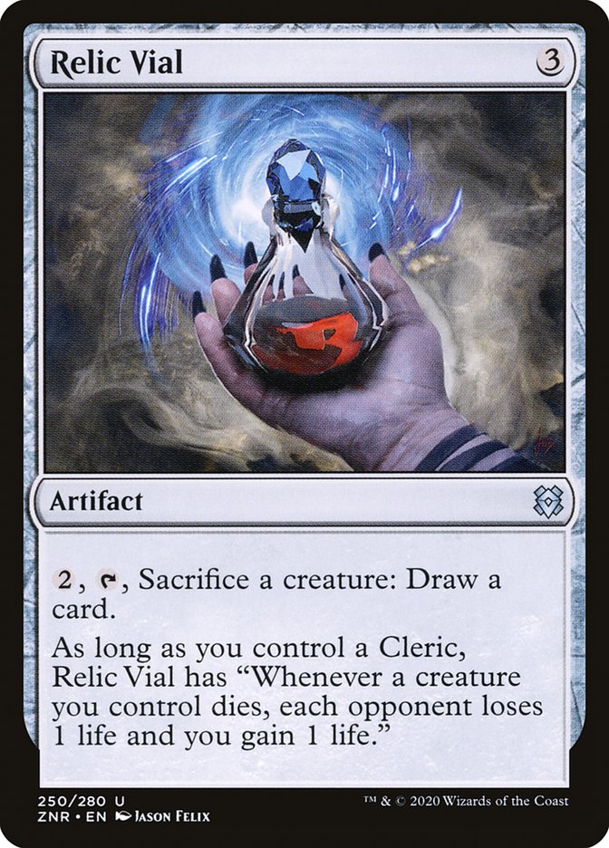 Relic Vial [Zendikar Rising] | Anubis Games and Hobby