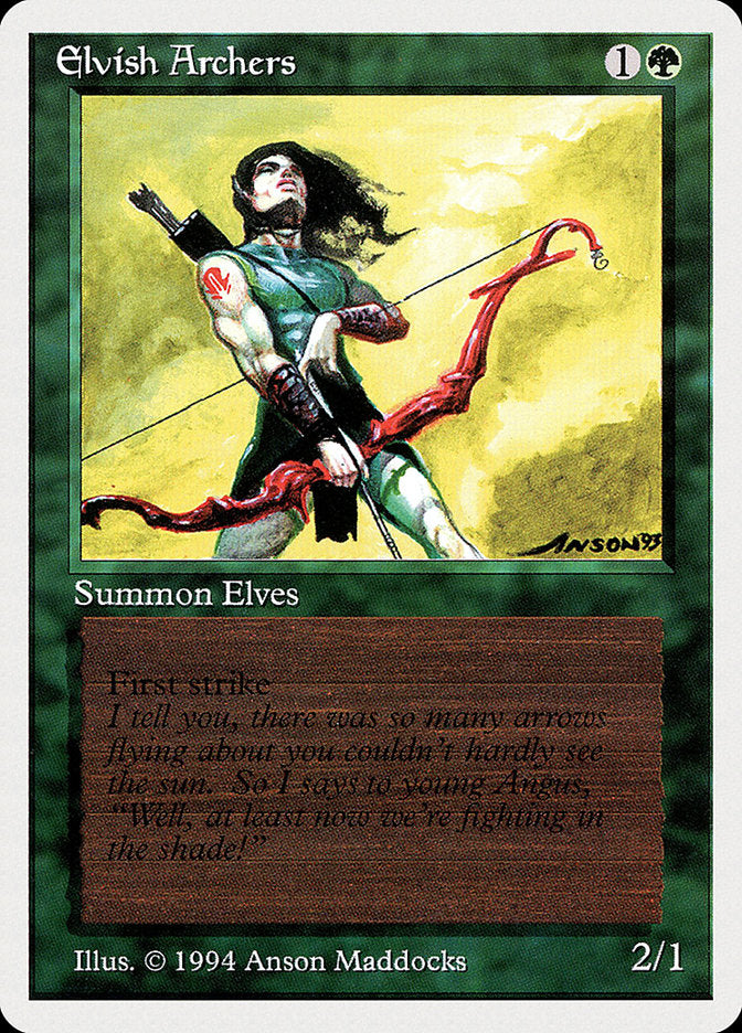 Elvish Archers [Summer Magic / Edgar] | Anubis Games and Hobby