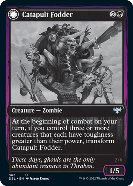 Catapult Fodder // Catapult Captain [Innistrad: Double Feature] | Anubis Games and Hobby