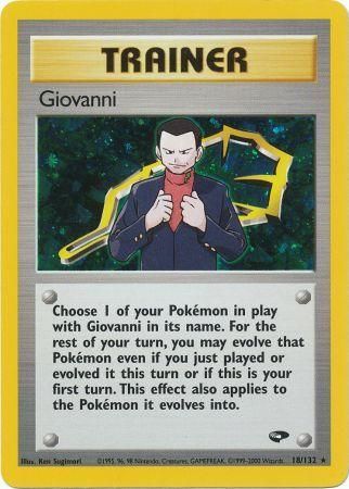 Giovanni (18/132) [Gym Challenge Unlimited] | Anubis Games and Hobby