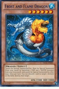 Frost and Flame Dragon (Blue) [Duelist League Promo] [DL15-EN005] | Anubis Games and Hobby