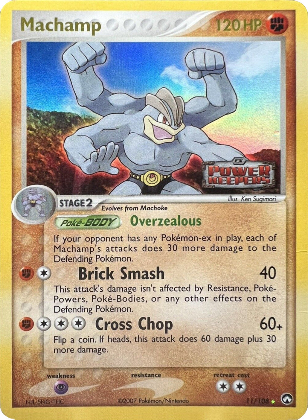 Machamp (11/108) (Stamped) [EX: Power Keepers] | Anubis Games and Hobby