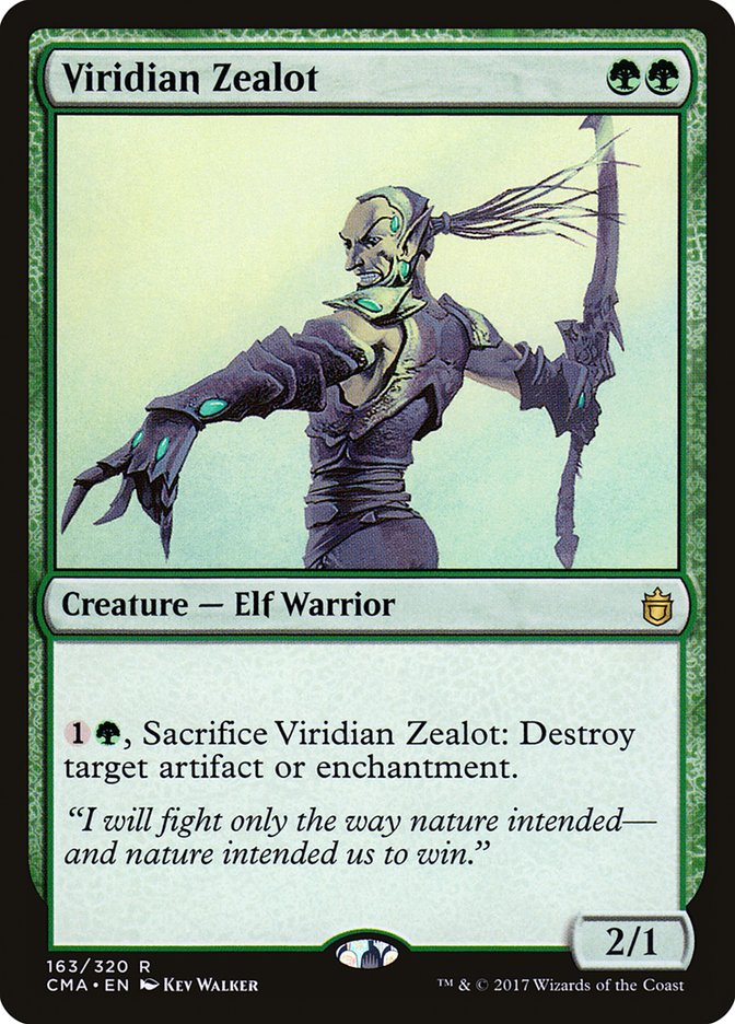 Viridian Zealot [Commander Anthology] | Anubis Games and Hobby