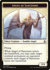 Angel of Sanctions // Drake Double-Sided Token [Amonkhet Tokens] | Anubis Games and Hobby