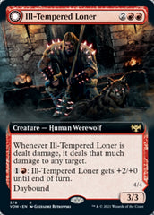 Ill-Tempered Loner // Howlpack Avenger (Extended Art) [Innistrad: Crimson Vow] | Anubis Games and Hobby