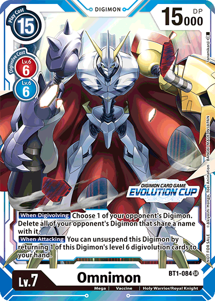 Omnimon [BT1-084] (Evolution Cup) [Release Special Booster Ver.1.0 Promos] | Anubis Games and Hobby