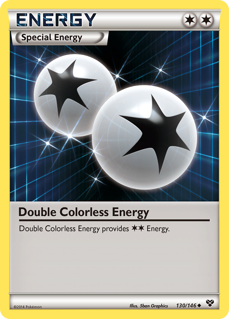 Double Colorless Energy (130/146) [XY: Base Set] | Anubis Games and Hobby