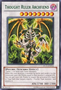 Thought Ruler Archfiend (Green) [Duelist League Promo] [DL11-EN014] | Anubis Games and Hobby