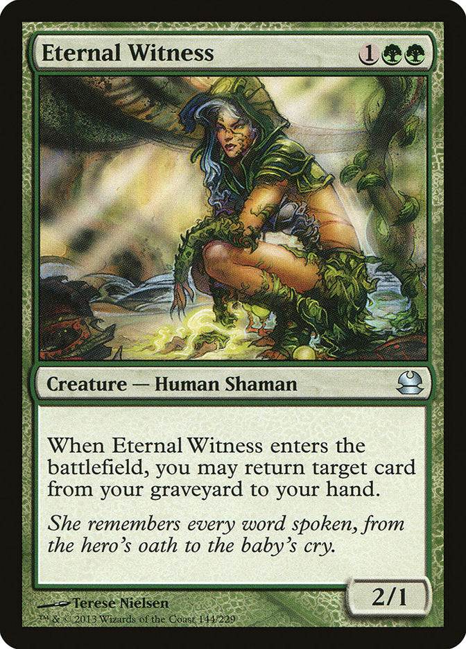 Eternal Witness [Modern Masters] | Anubis Games and Hobby